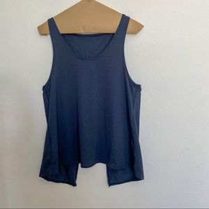BASIC WOMEN TANK TOP OPEN BACK LARGE